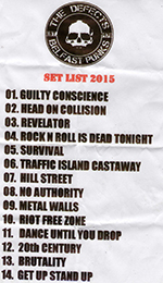 The Defects - The Best of UK82, The Flag, Watford 19.9.15